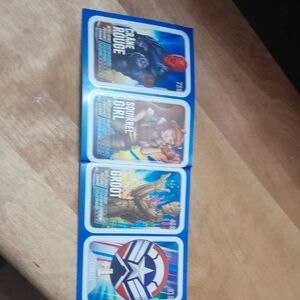 Marvel Kids Toys Trading Cards - Blue and Red